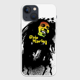Чехол для iPhone 13 mini с принтом Bob Marley ,  |  | bob marley | боб марли | музыка | регги | ямайка