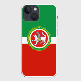 Чехол для iPhone 13 mini с принтом Татарстан ,  |  | казань | республика | татарин | татарка