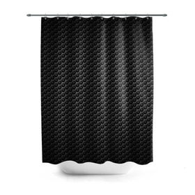 Штора 3D для ванной с принтом Нано-сетка , 100% полиэстер | плотность материала — 100 г/м2. Стандартный размер — 146 см х 180 см. По верхнему краю — пластиковые люверсы для креплений. В комплекте 10 пластиковых колец | арт | нано | сетка | текстуры | технологии