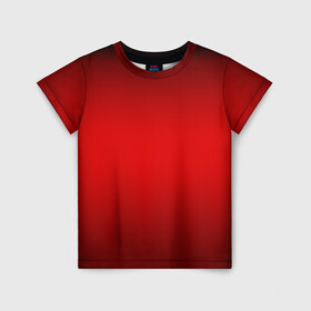 Детская футболка 3D с принтом Hot-Rod , 100% гипоаллергенный полиэфир | прямой крой, круглый вырез горловины, длина до линии бедер, чуть спущенное плечо, ткань немного тянется | градиент | красный