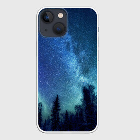 Чехол для iPhone 13 mini с принтом Космос ,  |  | space | галактика | звёзды | космос | небо | ночное небо | ночь | северное сияние
