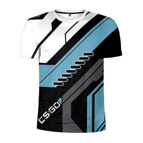 Мужская футболка 3D спортивная с принтом cs:go - Vulcan Style (Вулкан) , 100% полиэстер с улучшенными характеристиками | приталенный силуэт, круглая горловина, широкие плечи, сужается к линии бедра | cs | csgo | go | vulcan | кс