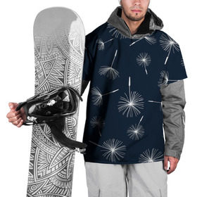 Накидка на куртку 3D с принтом Одуванчик , 100% полиэстер |  | Тематика изображения на принте: одуванчик | поле | природа | цветы