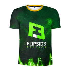 Мужская футболка 3D спортивная с принтом flipsid3 2 , 100% полиэстер с улучшенными характеристиками | приталенный силуэт, круглая горловина, широкие плечи, сужается к линии бедра | Тематика изображения на принте: flipsid