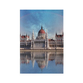 Обложка для паспорта матовая кожа с принтом Будапешт , натуральная матовая кожа | размер 19,3 х 13,7 см; прозрачные пластиковые крепления | Тематика изображения на принте: budapest | europe | hungary | будапешт | венгрия | европа | ес | отпуск | туризм
