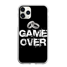 Чехол для iPhone 11 Pro матовый с принтом Game over , Силикон |  | братва жениха | жених | мальчишник | мафия жениха