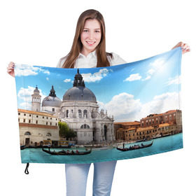 Флаг 3D с принтом Венеция , 100% полиэстер | плотность ткани — 95 г/м2, размер — 67 х 109 см. Принт наносится с одной стороны | europe | italy | venice | венеция | вода | европа | ес | италия | каникулы | лодки | отдых | отпуск | солнце | туризм