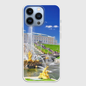 Чехол для iPhone 13 Pro с принтом Петергоф ,  |  | russia | saint petersburg | интеллигенция | культурная столица | мосты | нева | петергоф | питер | россия | санкт петербург | фантаны | финский залив | хипстер