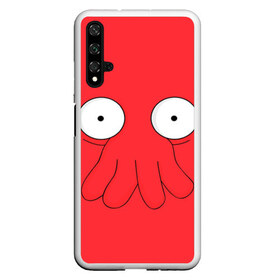 Чехол для Honor 20 с принтом Zoidberg , Силикон | Область печати: задняя сторона чехла, без боковых панелей | futurama | zoidberg | доктор | зойдберг | футурама