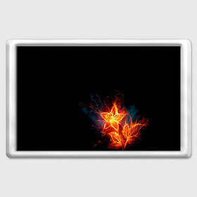 Магнит 45*70 с принтом Огненный цветок , Пластик | Размер: 78*52 мм; Размер печати: 70*45 | Тематика изображения на принте: огненный | огонь | пламя | цветок | цветы