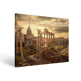 Холст прямоугольный с принтом Рим , 100% ПВХ |  | Тематика изображения на принте: europe | italy | rome | vatican | архитектура | ватикан | европа | италия | папа римский | развалины | рим | руины