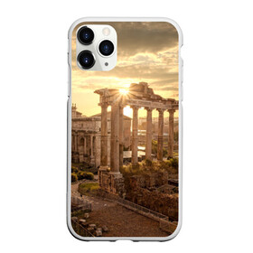 Чехол для iPhone 11 Pro матовый с принтом Рим , Силикон |  | europe | italy | rome | vatican | архитектура | ватикан | европа | италия | папа римский | развалины | рим | руины