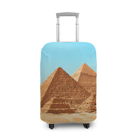 Чехол для чемодана 3D с принтом Египет , 86% полиэфир, 14% спандекс | двустороннее нанесение принта, прорези для ручек и колес | Тематика изображения на принте: africa | cairo | egypt | африка | верблюд | дайвинг | египет | жара | зной | каир | каникулы | отдых | отпуск | песок | пирамида хеопса | пирамиды | пустыня | солнце | туризм | хургада