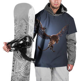 Накидка на куртку 3D с принтом Грифон Атакует , 100% полиэстер |  | Тематика изображения на принте: gerald | wild hunt | witcher | ведьмак | геральд | дикая охота | цири