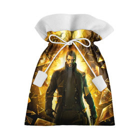 Подарочный 3D мешок с принтом Deus Ex , 100% полиэстер | Размер: 29*39 см | deus ex | human revolution | mankind divided | адам дженсен | деус экс