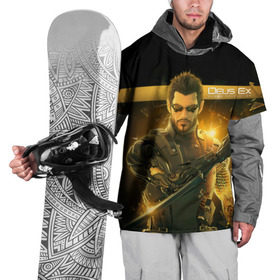 Накидка на куртку 3D с принтом Deus Ex , 100% полиэстер |  | Тематика изображения на принте: deus ex | human revolution | mankind divided | адам дженсен | деус экс