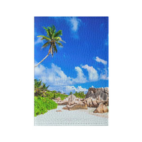 Обложка для паспорта матовая кожа с принтом Сейшельские острова , натуральная матовая кожа | размер 19,3 х 13,7 см; прозрачные пластиковые крепления | Тематика изображения на принте: seychelles | восточная африка | индийский океан | каникулы | море | островное государство | отдых | отпуск | пальмы | песок | пляж | приключение | путешествие | рай | сейшелы | сейшельские острова | туризм
