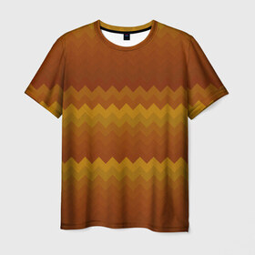 Мужская футболка 3D с принтом Плетение , 100% полиэфир | прямой крой, круглый вырез горловины, длина до линии бедер | 