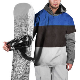 Накидка на куртку 3D с принтом Эстония , 100% полиэстер |  | Тематика изображения на принте: страна | эстония | эстонская республика