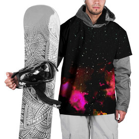 Накидка на куртку 3D с принтом Звездный путь , 100% полиэстер |  | Тематика изображения на принте: star | звезды | розовый