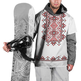 Накидка на куртку 3D с принтом Вышивка 41 , 100% полиэстер |  | Тематика изображения на принте: belarus | беларусь | вышивка