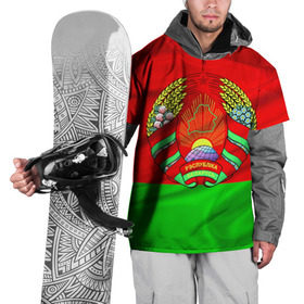 Накидка на куртку 3D с принтом Беларусь , 100% полиэстер |  | Тематика изображения на принте: belarus | беларусь