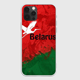 Чехол для iPhone 12 Pro Max с принтом Belarus 2 , Силикон |  | Тематика изображения на принте: belarus | беларусь