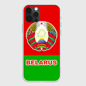 Чехол для iPhone 12 Pro Max с принтом Belarus 5 , Силикон |  | Тематика изображения на принте: belarus | беларусь