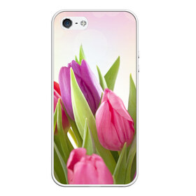 Чехол для iPhone 5/5S матовый с принтом Тюльпаны , Силикон | Область печати: задняя сторона чехла, без боковых панелей | 8 марта | аромат | букет | вазон | великолепие | дача | девушки | женщины | краски | красота | куст | лужайка | милые цветы | огород | палитра | прелесть | радуга | растение | тюльпаны