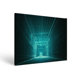 Холст прямоугольный с принтом Цифровой тоннель , 100% ПВХ |  | глубины сознания | интернет | коридор | матрица | оптическая иллюзия | секрет | сеть | тайна | тоннель