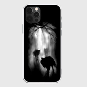 Чехол для iPhone 12 Pro Max с принтом Волки в лесу , Силикон |  | Тематика изображения на принте: рисунок