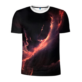 Мужская футболка 3D спортивная с принтом Космос , 100% полиэстер с улучшенными характеристиками | приталенный силуэт, круглая горловина, широкие плечи, сужается к линии бедра | галактика | звезды | космос | небо | планеты