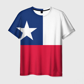 Мужская футболка 3D с принтом Чили , 100% полиэфир | прямой крой, круглый вырез горловины, длина до линии бедер | chile | америка | санчес | футбол