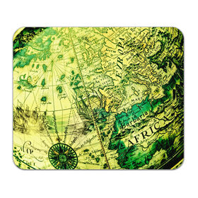 Коврик прямоугольный с принтом Карта 4 , натуральный каучук | размер 230 х 185 мм; запечатка лицевой стороны | map | world | карта | мир