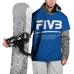 Накидка на куртку 3D с принтом Волейбол 2 , 100% полиэстер |  | Тематика изображения на принте: fiv3 | volleyball | волейбол