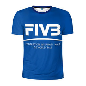 Мужская футболка 3D спортивная с принтом Волейбол 2 , 100% полиэстер с улучшенными характеристиками | приталенный силуэт, круглая горловина, широкие плечи, сужается к линии бедра | fiv3 | volleyball | волейбол