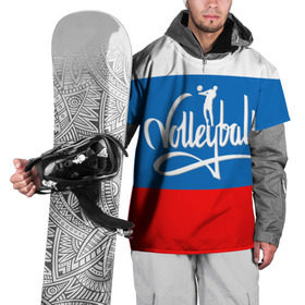 Накидка на куртку 3D с принтом Волейбол 27 , 100% полиэстер |  | Тематика изображения на принте: volleyball | волейбол