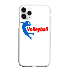 Чехол для iPhone 11 Pro матовый с принтом Волейбол 31 , Силикон |  | Тематика изображения на принте: volleyball | волейбол