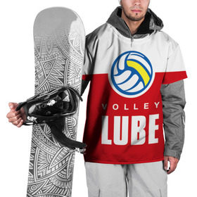 Накидка на куртку 3D с принтом Волейбол 62 , 100% полиэстер |  | Тематика изображения на принте: lube | volleyball | волейбол