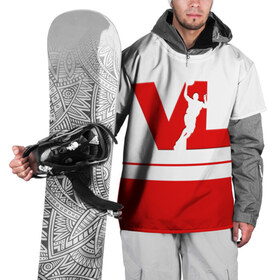Накидка на куртку 3D с принтом Волейбол 70 , 100% полиэстер |  | Тематика изображения на принте: vl | volleyball | волейбол