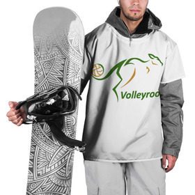 Накидка на куртку 3D с принтом Волейбол 71 , 100% полиэстер |  | Тематика изображения на принте: 