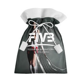 Подарочный 3D мешок с принтом Волейбол 80 , 100% полиэстер | Размер: 29*39 см | fiv3 | volleyball | волейбол