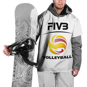 Накидка на куртку 3D с принтом Волейбол 92 , 100% полиэстер |  | Тематика изображения на принте: 
