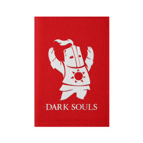 Обложка для паспорта матовая кожа с принтом Dark Souls 1 , натуральная матовая кожа | размер 19,3 х 13,7 см; прозрачные пластиковые крепления | Тематика изображения на принте: dark souls | praise the sun | you died | дарк соулс