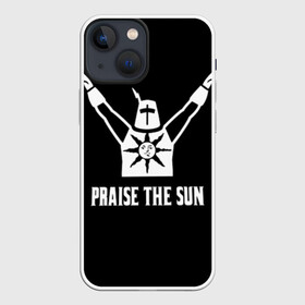 Чехол для iPhone 13 mini с принтом Dark Souls 5 ,  |  | dark souls | praise the sun | you died | дарк соулс