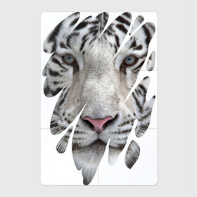 Магнитный плакат 2Х3 с принтом Бенгальский тигр , Полимерный материал с магнитным слоем | 6 деталей размером 9*9 см | Тематика изображения на принте: 