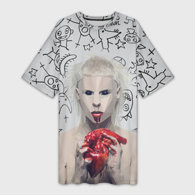 Платье-футболка 3D с принтом Die Antwoord ,  |  | 