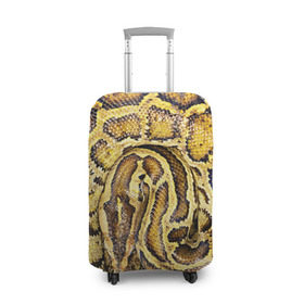 Чехол для чемодана 3D с принтом Змея , 86% полиэфир, 14% спандекс | двустороннее нанесение принта, прорези для ручек и колес | Тематика изображения на принте: snake | анаконда | гадюка | змеиная | змея | кобра | кожа | кожура | удав | уж | червь | червяк | яд