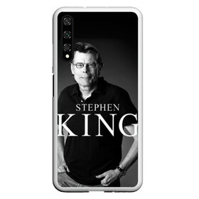 Чехол для Honor 20 с принтом Стивен Кинг , Силикон | Область печати: задняя сторона чехла, без боковых панелей | Тематика изображения на принте: stephen king | стивен кинг