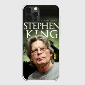 Чехол для iPhone 12 Pro Max с принтом Стивен Кинг 2 , Силикон |  | Тематика изображения на принте: stephen king | стивен кинг